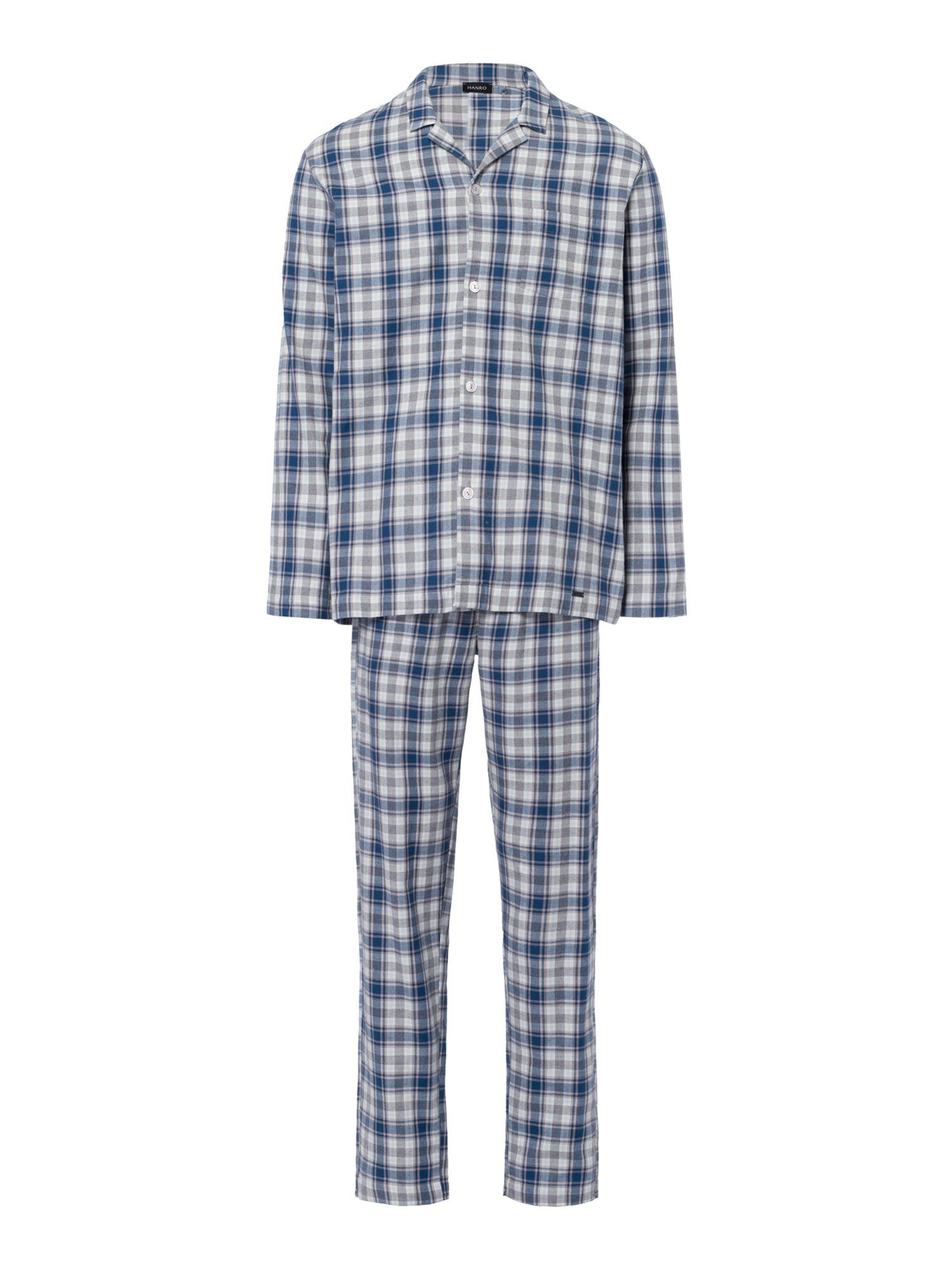 Hanro Pyjama Cozy Comfort cozy check