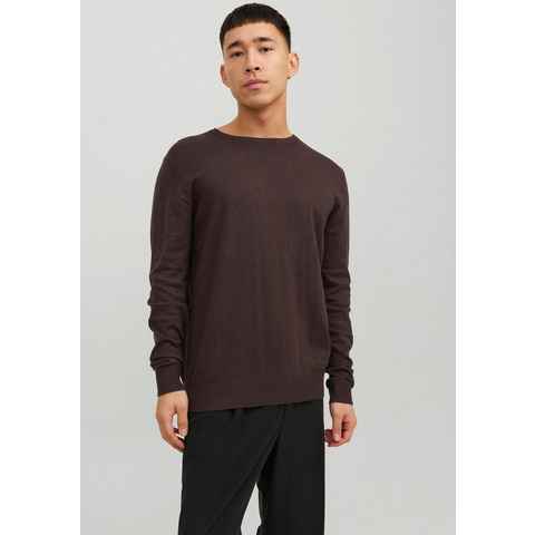 Jack & Jones Rundhalspullover JJEEMIL KNIT CREW NECK NOOS