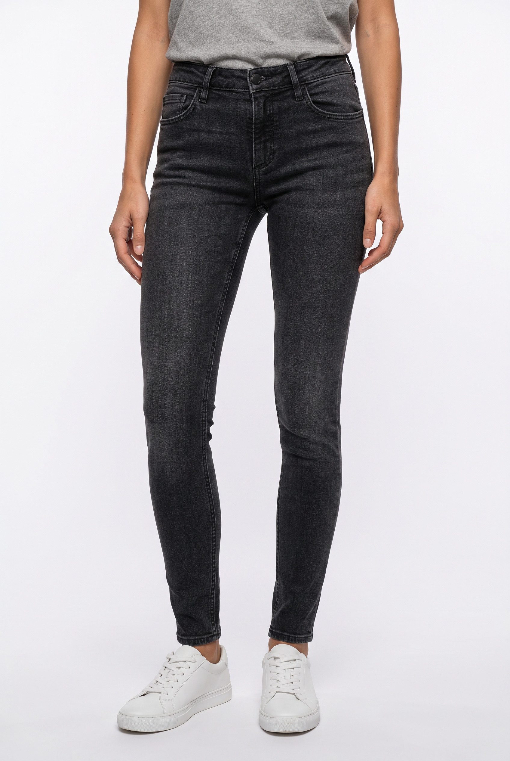 QS Stretch-Hose Slim Fit Jeans mit Stretch