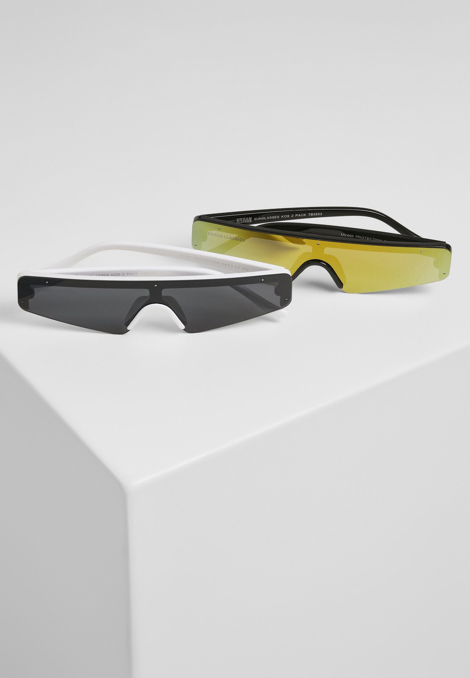 URBAN CLASSICS Sonnenbrille Unisex Sunglasses 2-Pack KOS