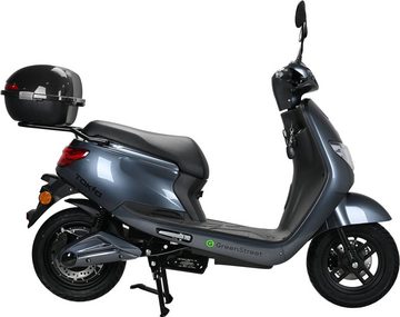 GreenStreet E-Motorroller Tokio 1500 W + Topcase, 45 km/h