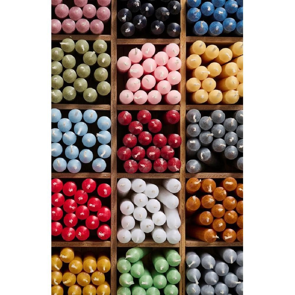 Ib Laursen Tafelkerze Ib Laursen Stabkerze Rustikal Gelb (11cm) günstig online kaufen