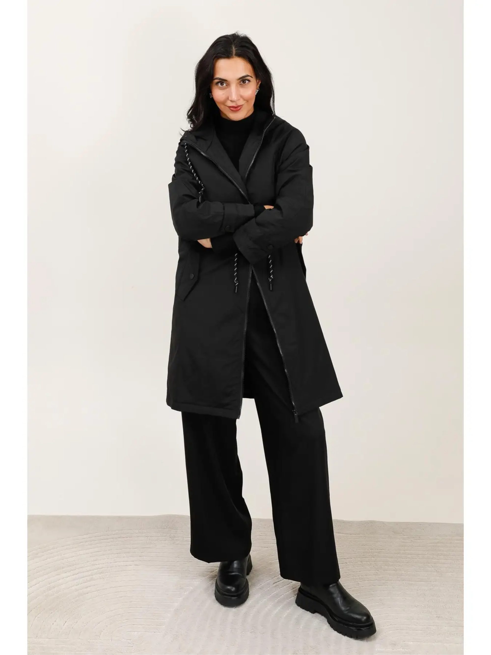 ANNIS Fashion & Accessoires Regenmantel "ELLA 1.0" (1-tlg) NEU, leicht gefü günstig online kaufen