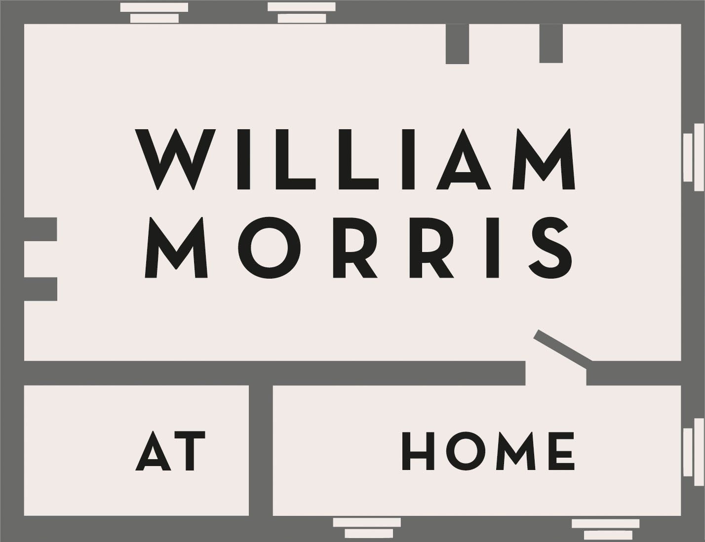 WILLIAM MORRIS AT HOME Vliestapete Strawberry Thief, texturiert, Retro, (1 St), Design Tapeten – Bild 4 von 4