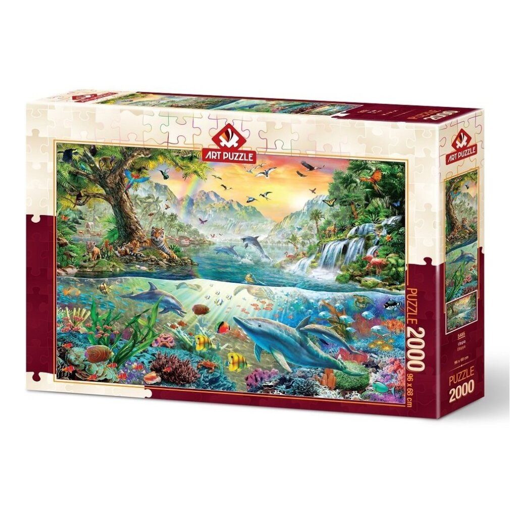 ART PUZZLE Puzzle Puzzle Utopia 2000 Teile, Puzzleteile