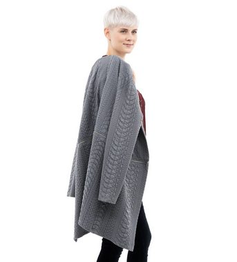 incasual Cardigan Strickjacke figurumspielend mit Hakenverschluss