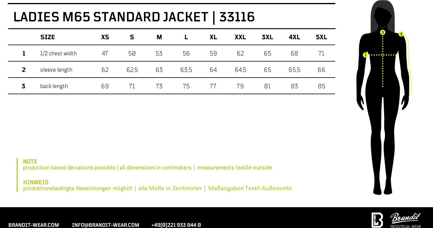 Brandit Kurzjacke Women M65 Classic Jacket