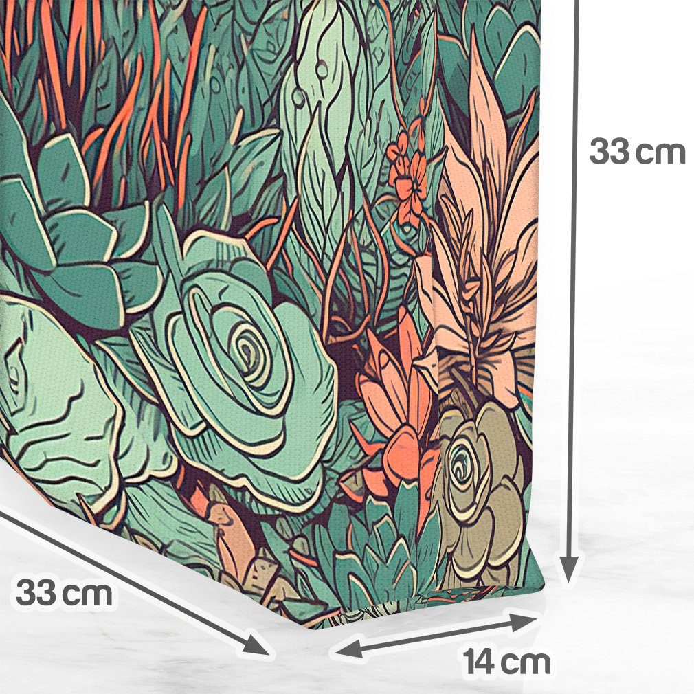 VOID Sukkulenten kakteen kaktus (1-tlg), Grafik usa Pflanzen amerika me Henkeltasche mexikanerin
