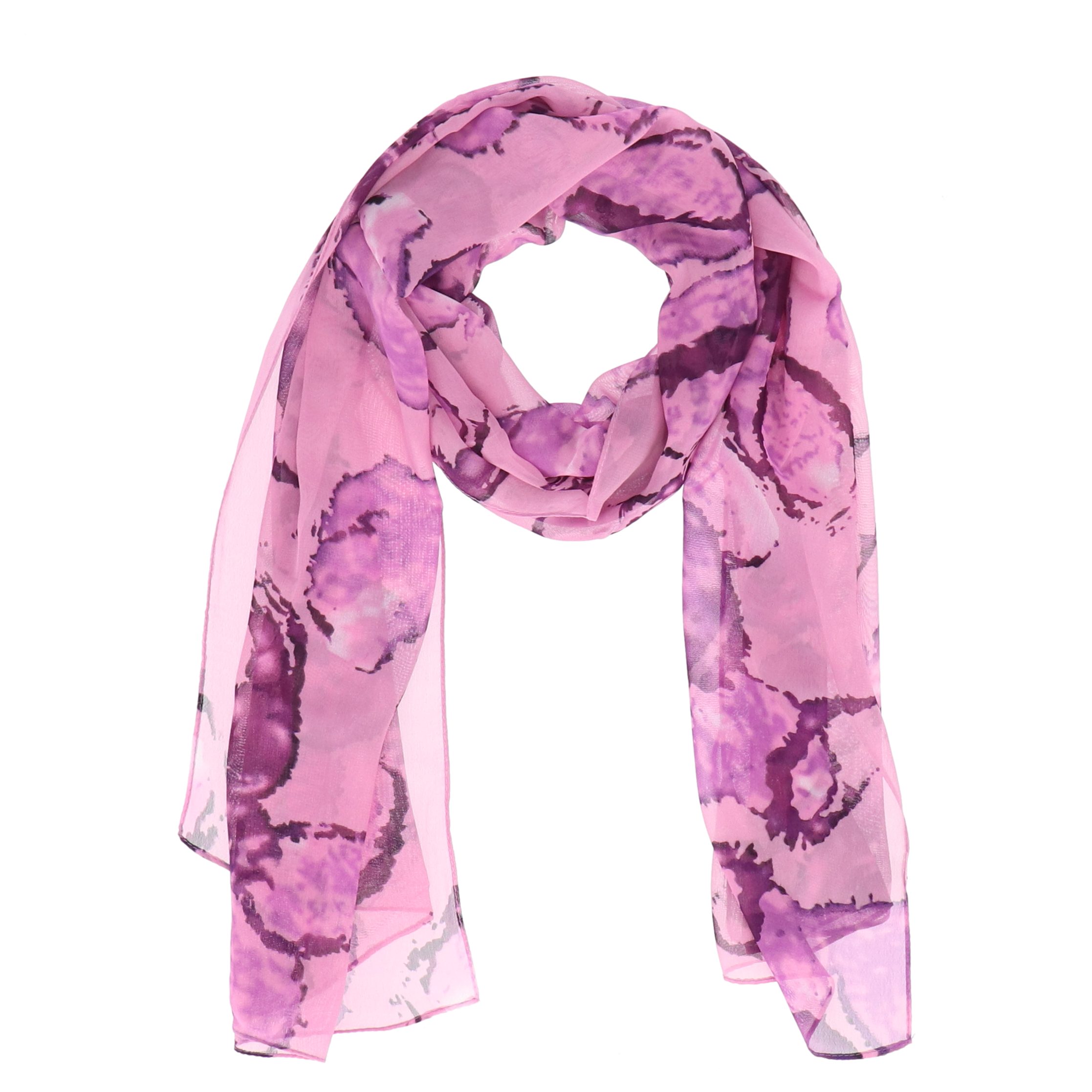 halsüberkopf Accessoires Modeschal Chiffon Painting, Druckschal mit abstraktem Muster