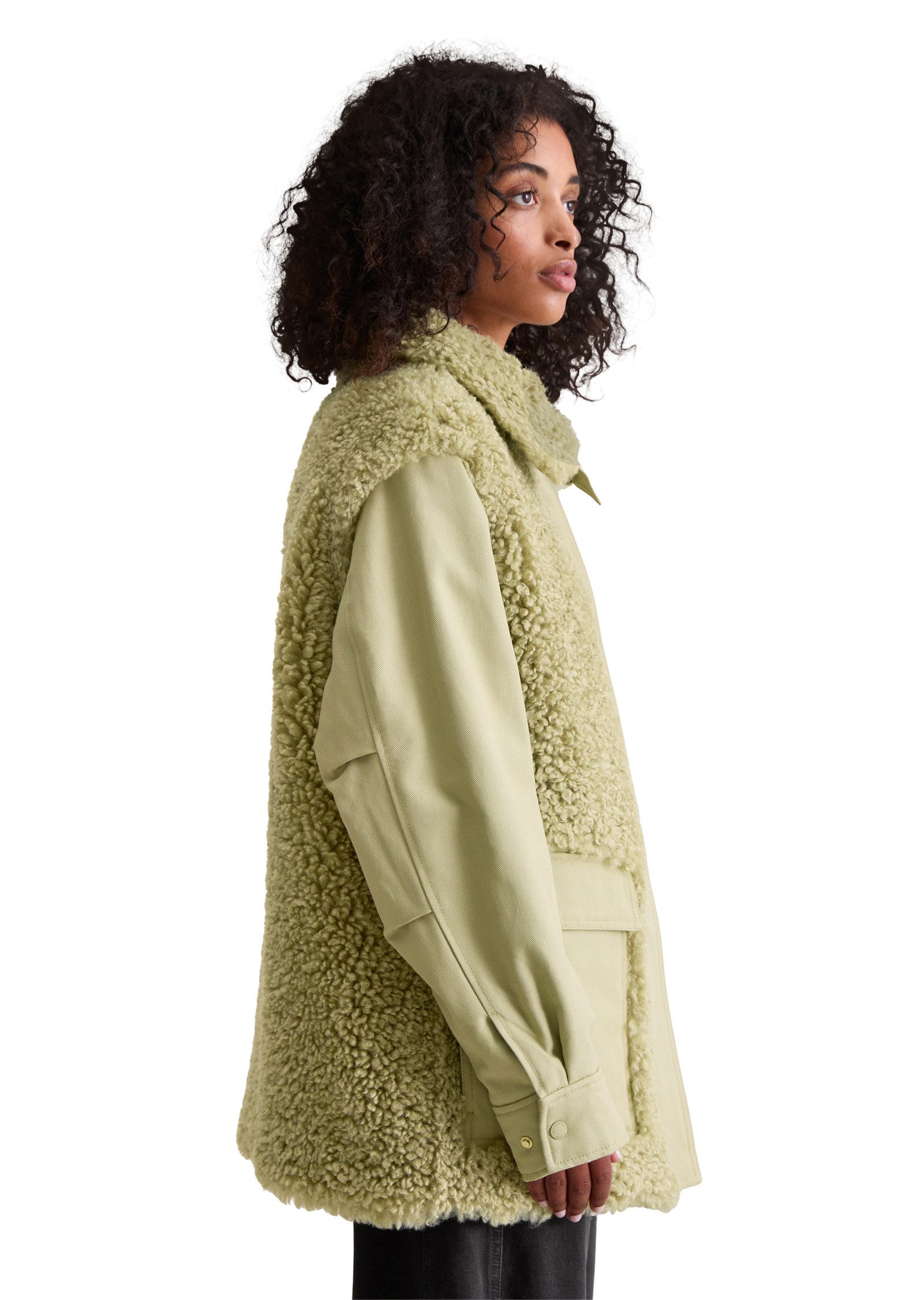 Marc O'Polo DENIM Wintermantel aus lässigem Material-Mix günstig online kaufen