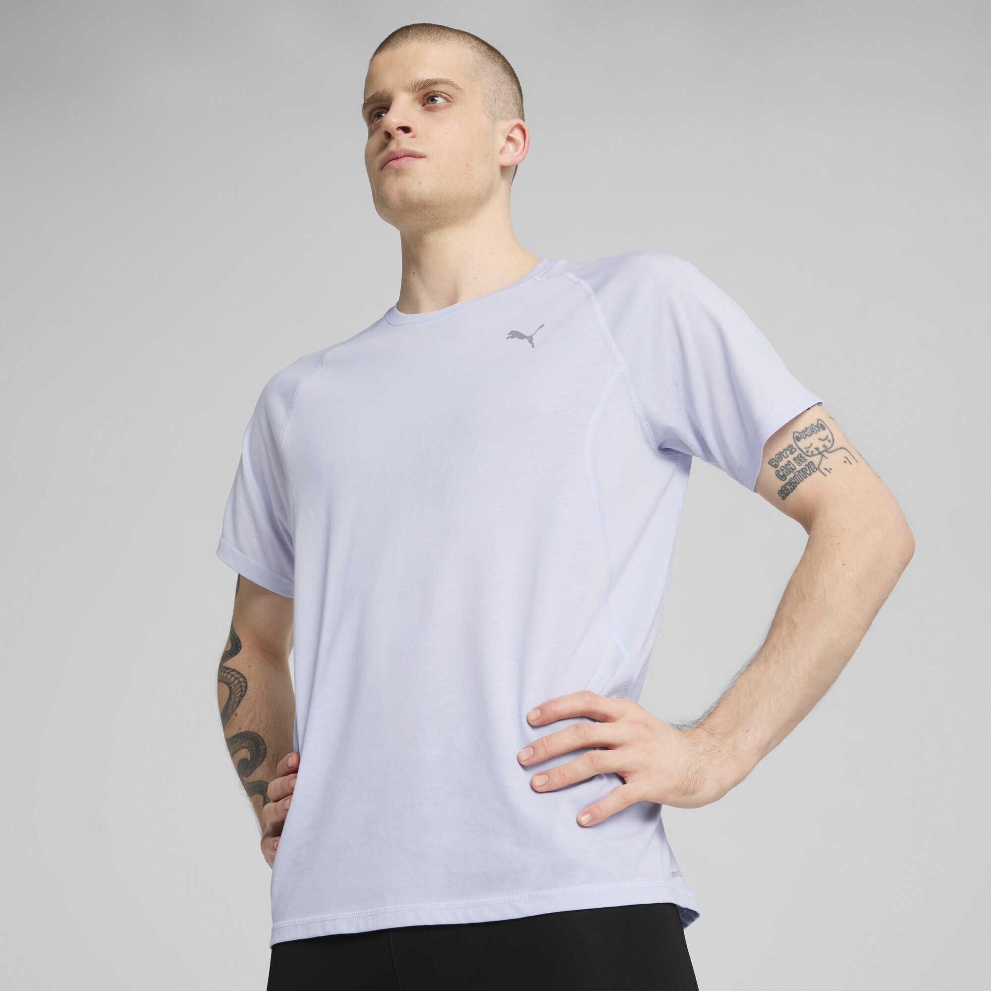 PUMA Laufshirt VELOCITY Tri-Blend Lauf-T-Shirt Herren günstig online kaufen