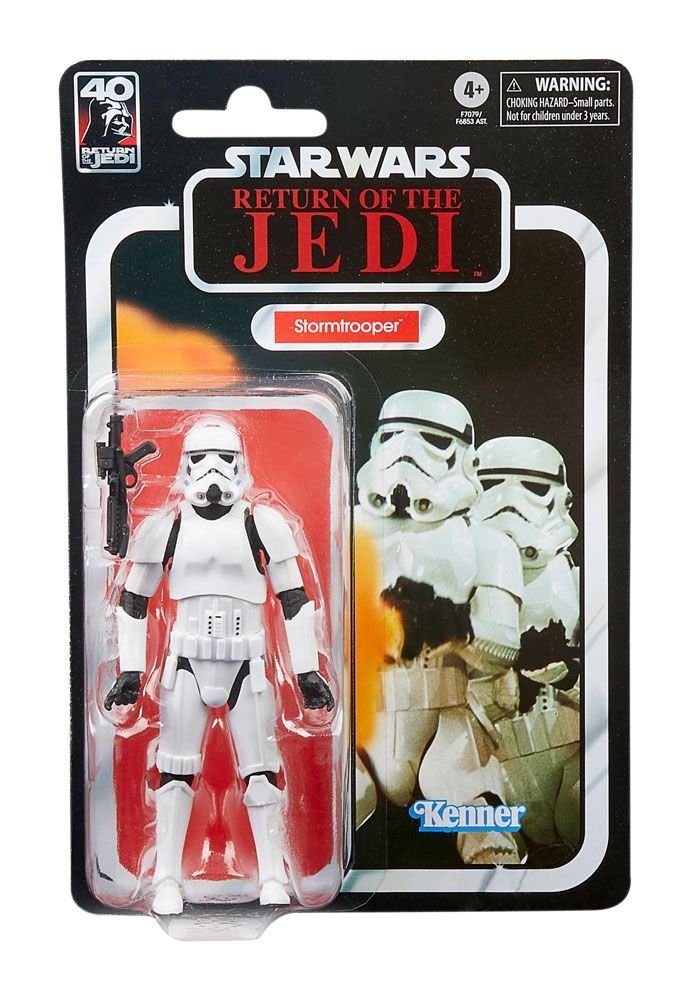 Hasbro Actionfigur Star Wars Episode VI 40th Anniversary Black Series Stormtrooper 15 cm