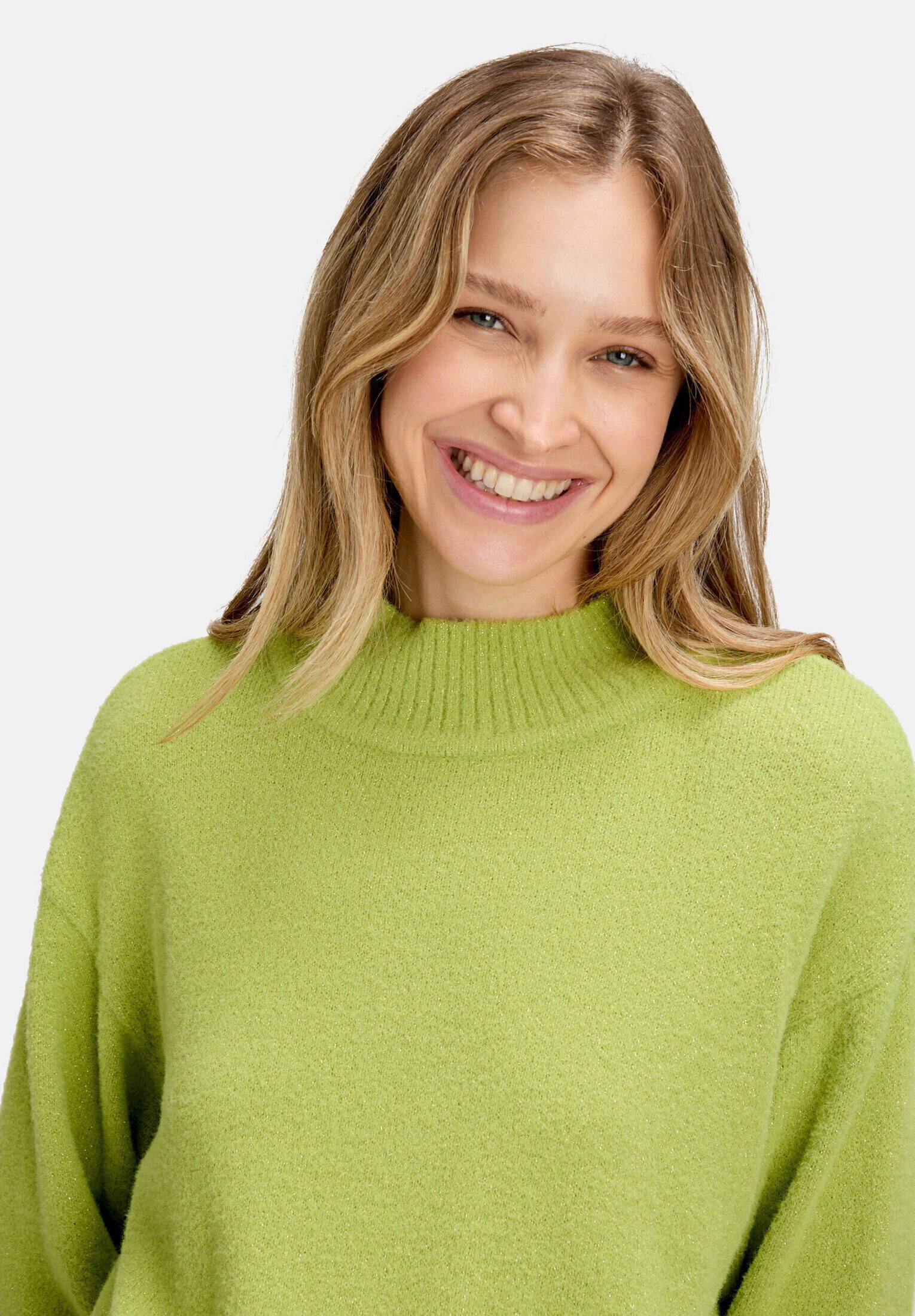 Betty Barclay Strickpullover Damen mit Lurexfaden (1-tlg)