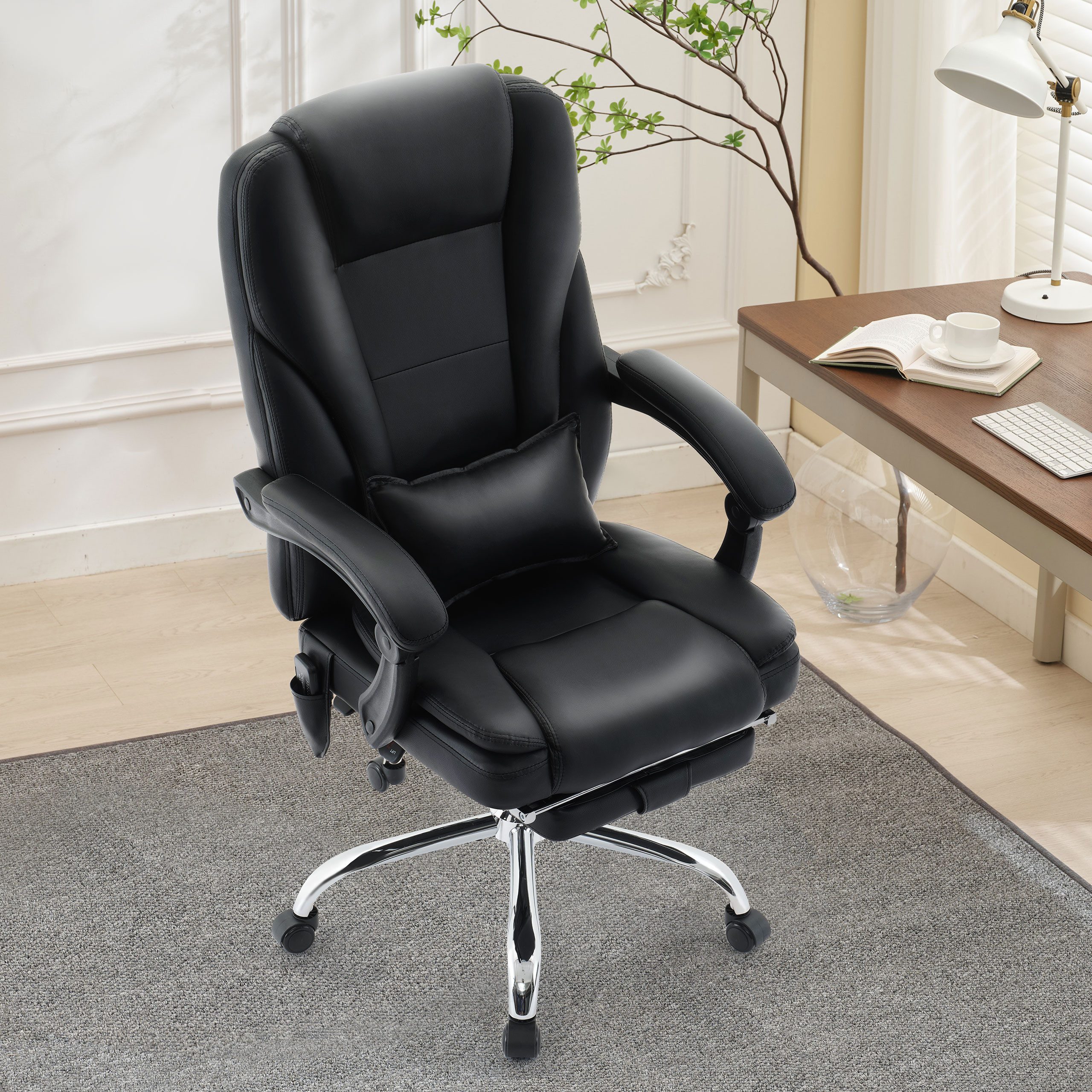 FANTASYLAB Bürostuhl Ergonomischer Schreibtischstuhl, Chefsessel mit günstig online kaufen