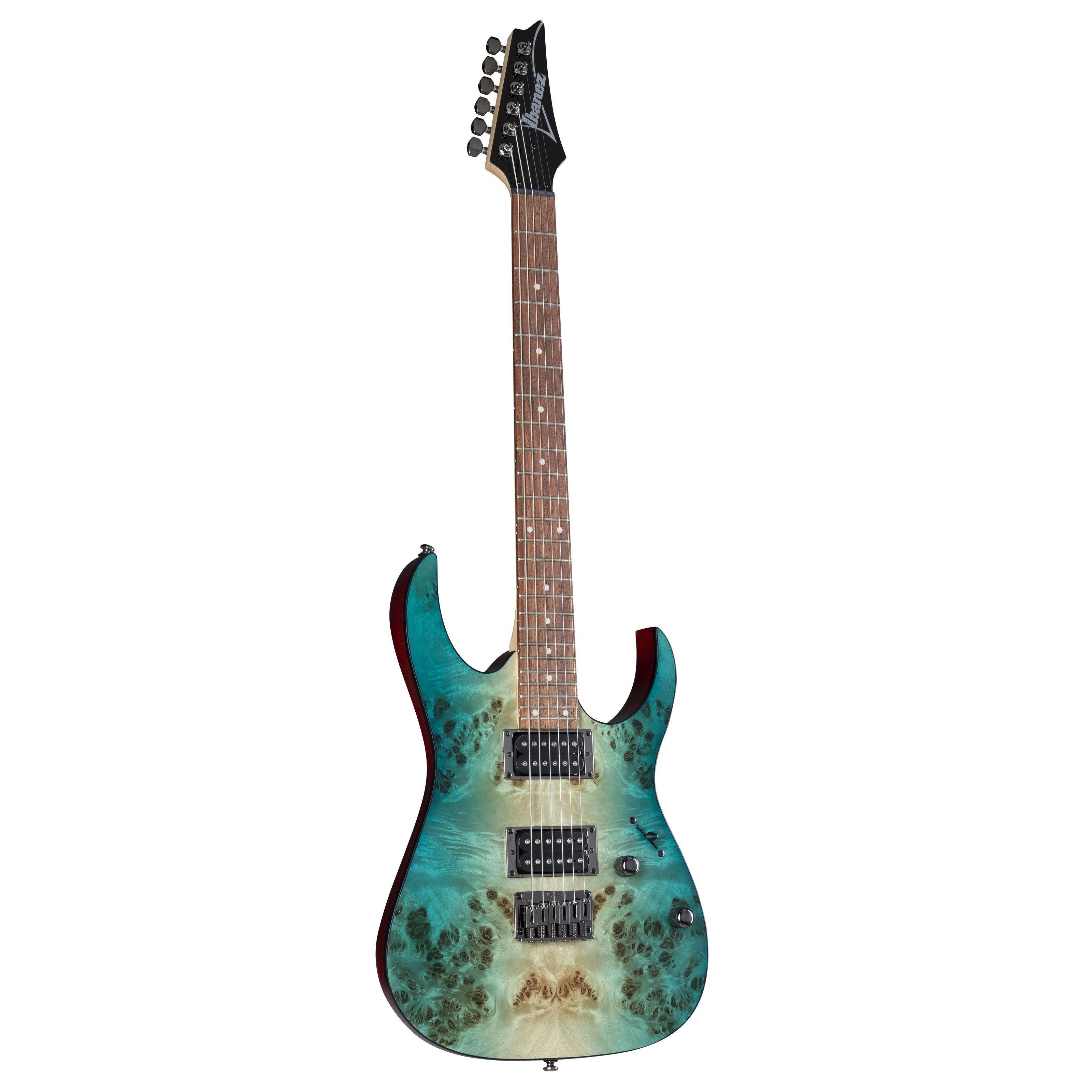 Ibanez E-Gitarre, E-Gitarren, Ibanez Modelle, Standard RG421PB-CHF Caribbean Shoreline Flat - E-Gitarre