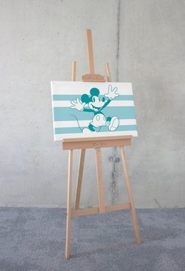 Komar Leinwandbild Mickey Playful, (1 St), 40x60 cm (Breite x Höhe), Keilrahmenbild