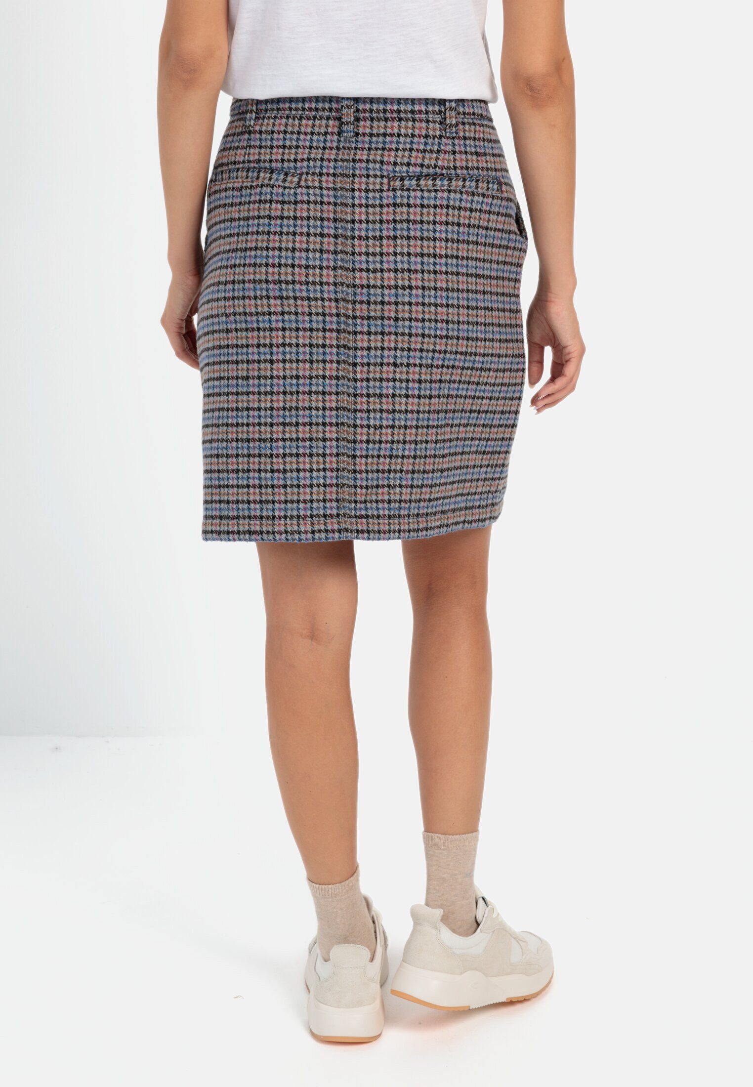 camel active Karorock mit kariertem Muster (1-tlg) günstig online kaufen