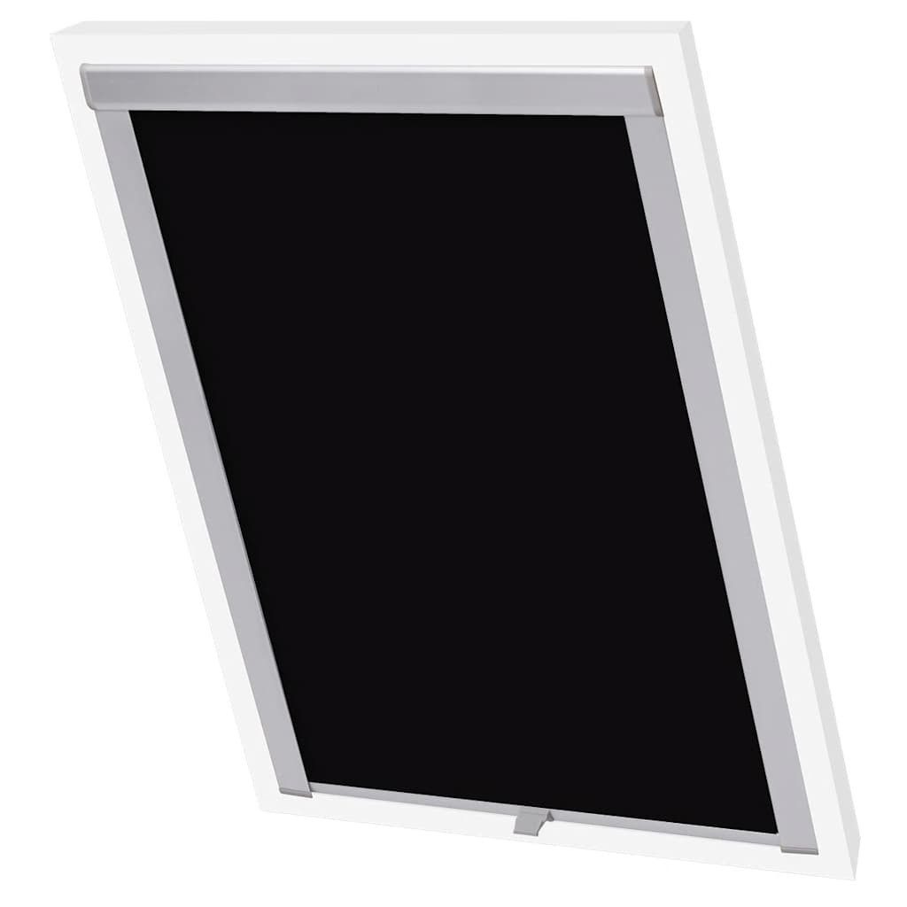Rollo Verdunkelungsrollo Schwarz PK06, vidaXL günstig online kaufen