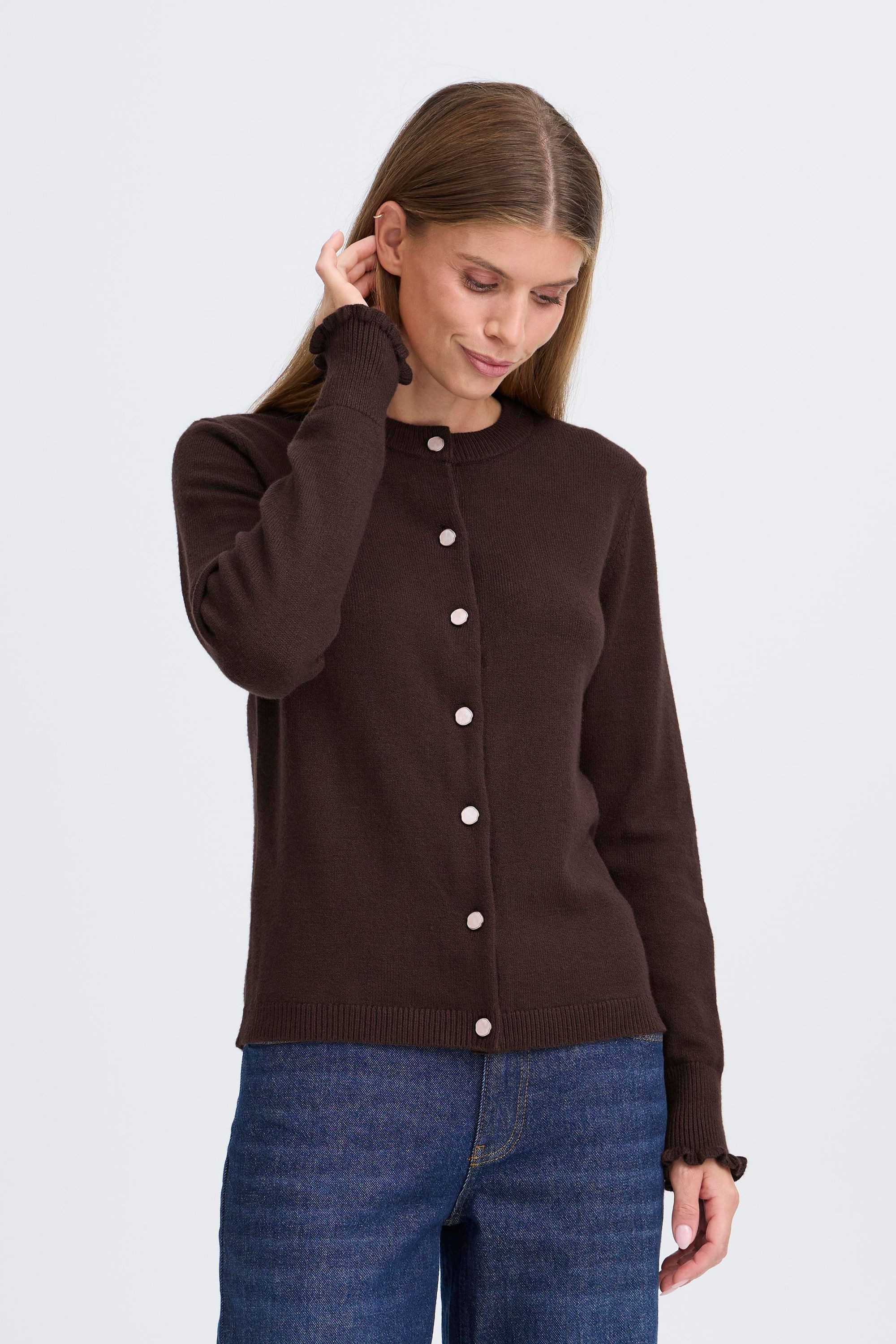 OXMO Strickjacke OXBMMNERA CARDIGAN Stylischer Cardigan günstig online kaufen