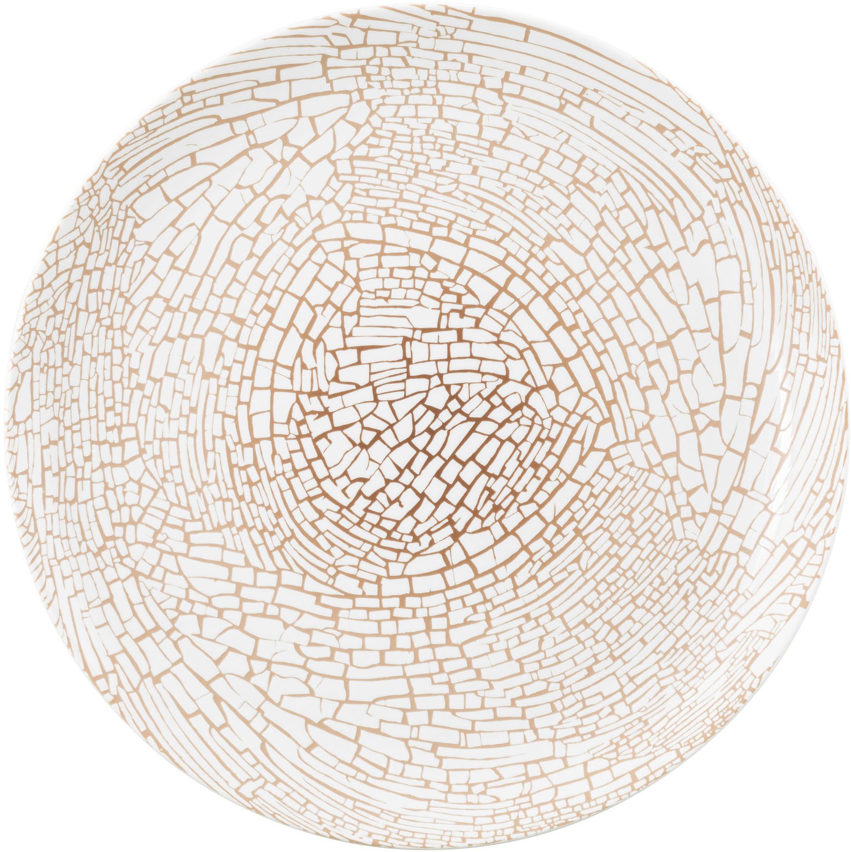 Seltmann Weiden Speiseteller Liberty Krakelee, (1 St), großer Teller, Essensteller, Hauptgerichtteller