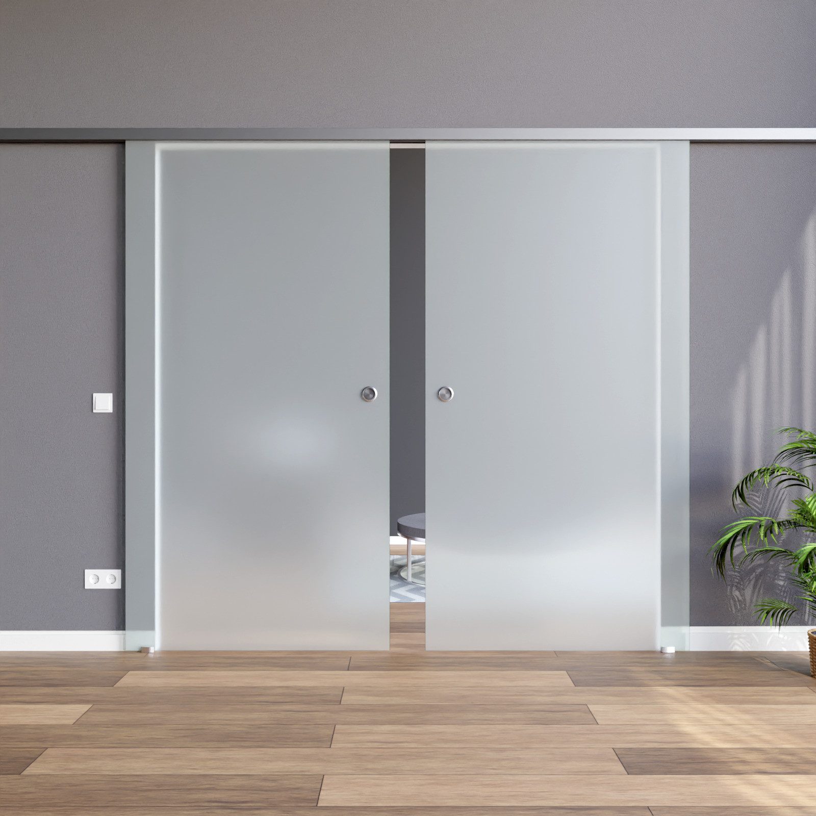 AMOD Doppelschiebetür S+DPL (SlimLine für modernste günstig online kaufen