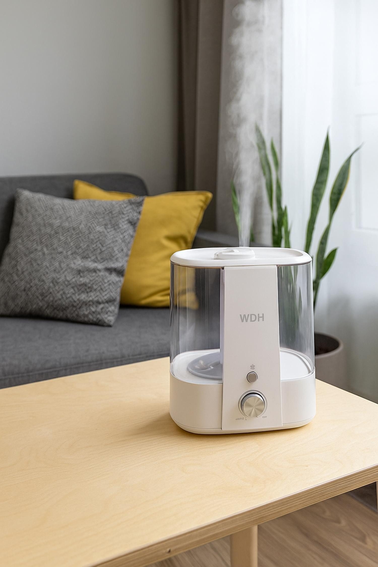 WDH Luftbefeuchter WDH-SK6630, Leichte Mobilität bei einem Minigewicht von nur 1,5 kg