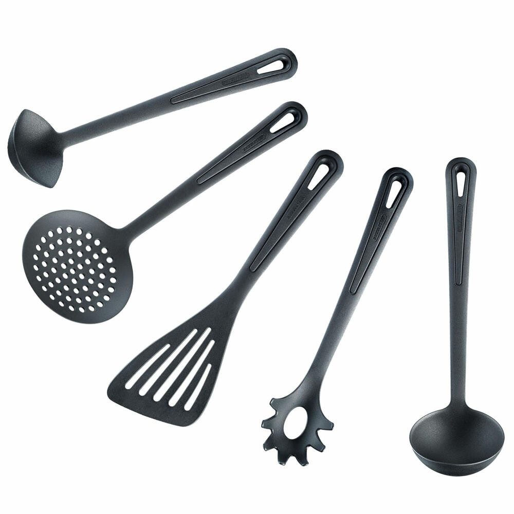 WESTMARK Kochbesteck-Set Set 5tlg.: hochhitzebeständig bis 270°C, Kunststoff, Gentle Plus