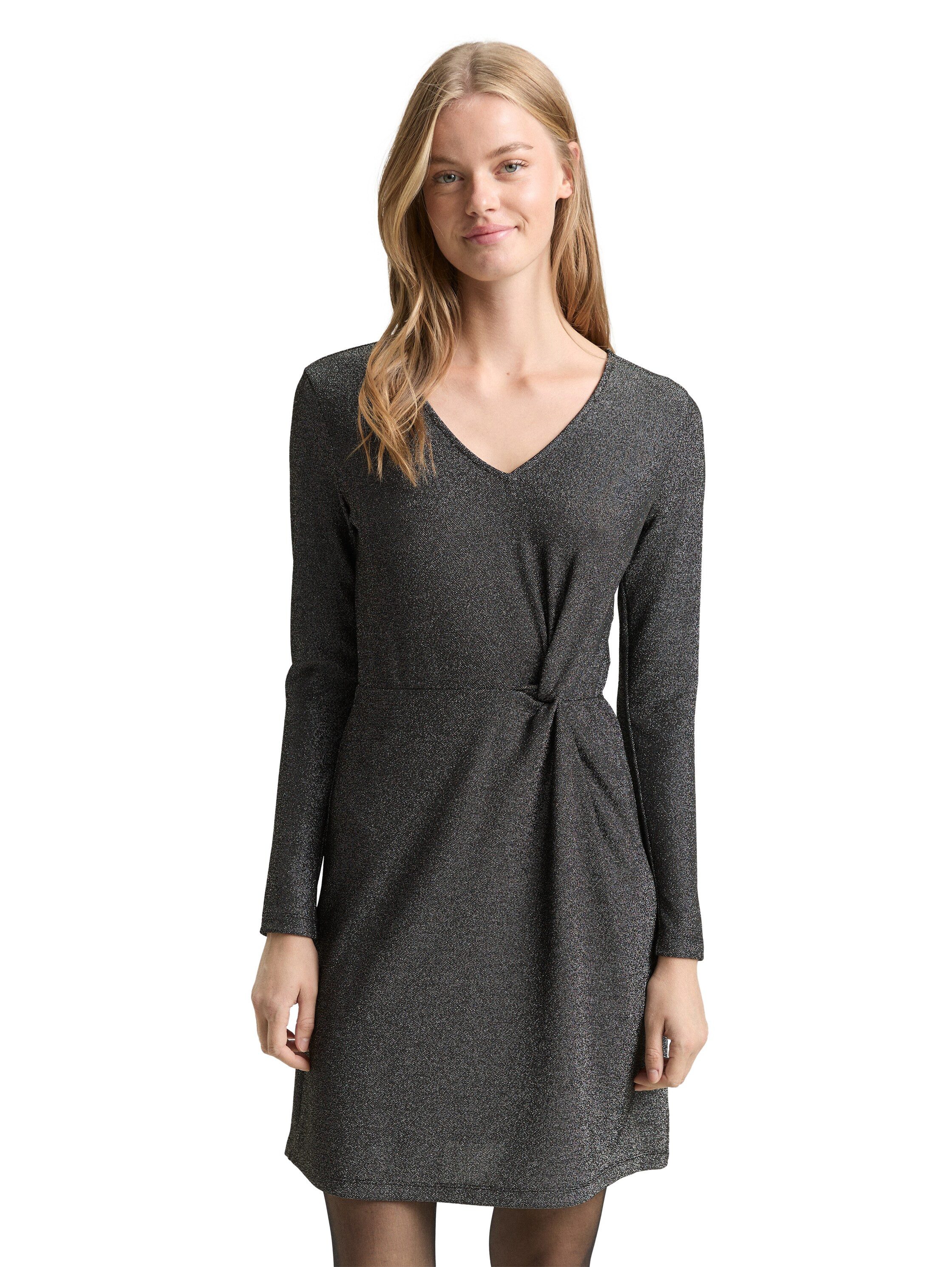 TOM TAILOR Denim Minikleid mit Knotendetail günstig online kaufen