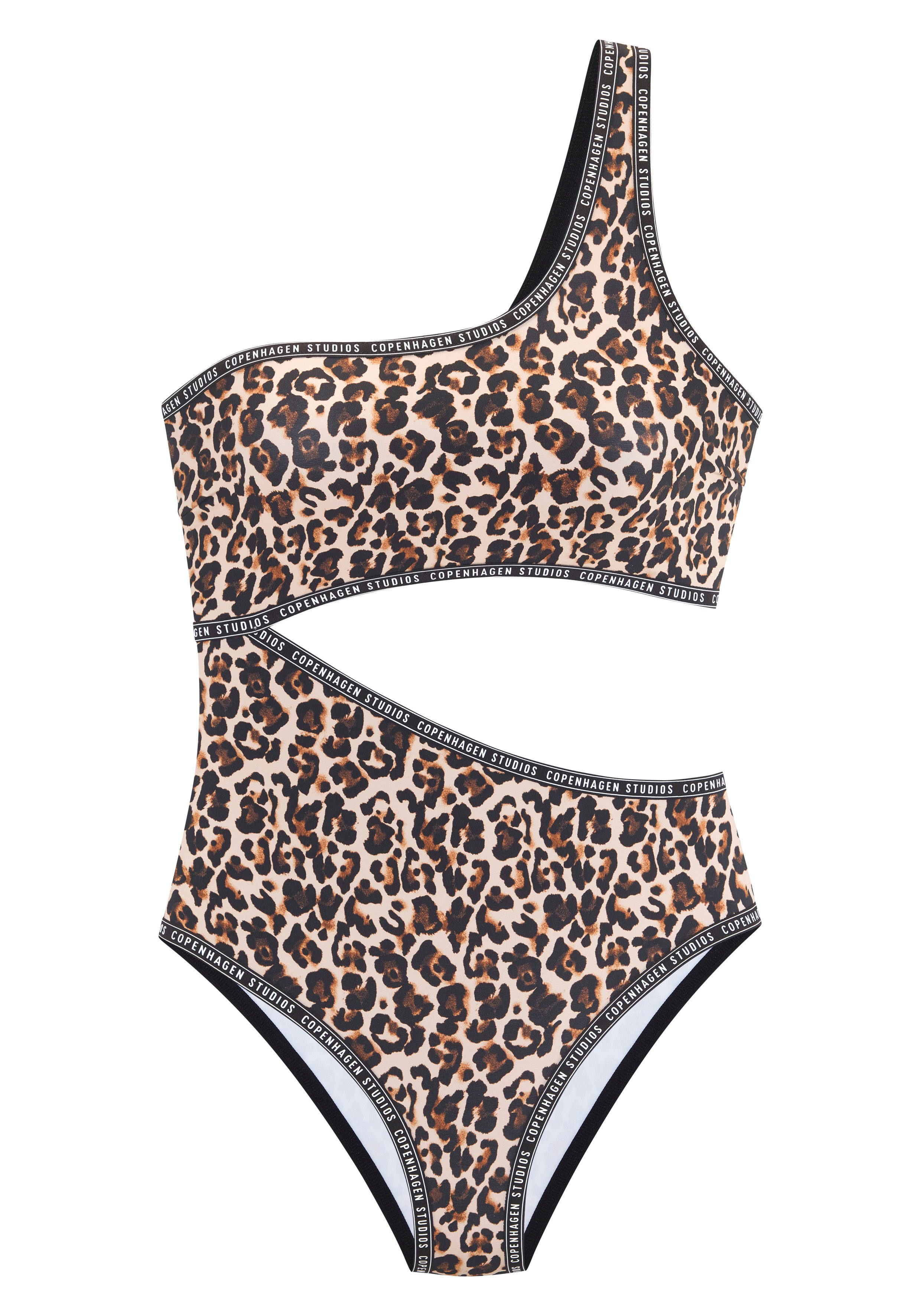 Copenhagen Studios Badeanzug Leody Mit trendigem Animalprint günstig online kaufen
