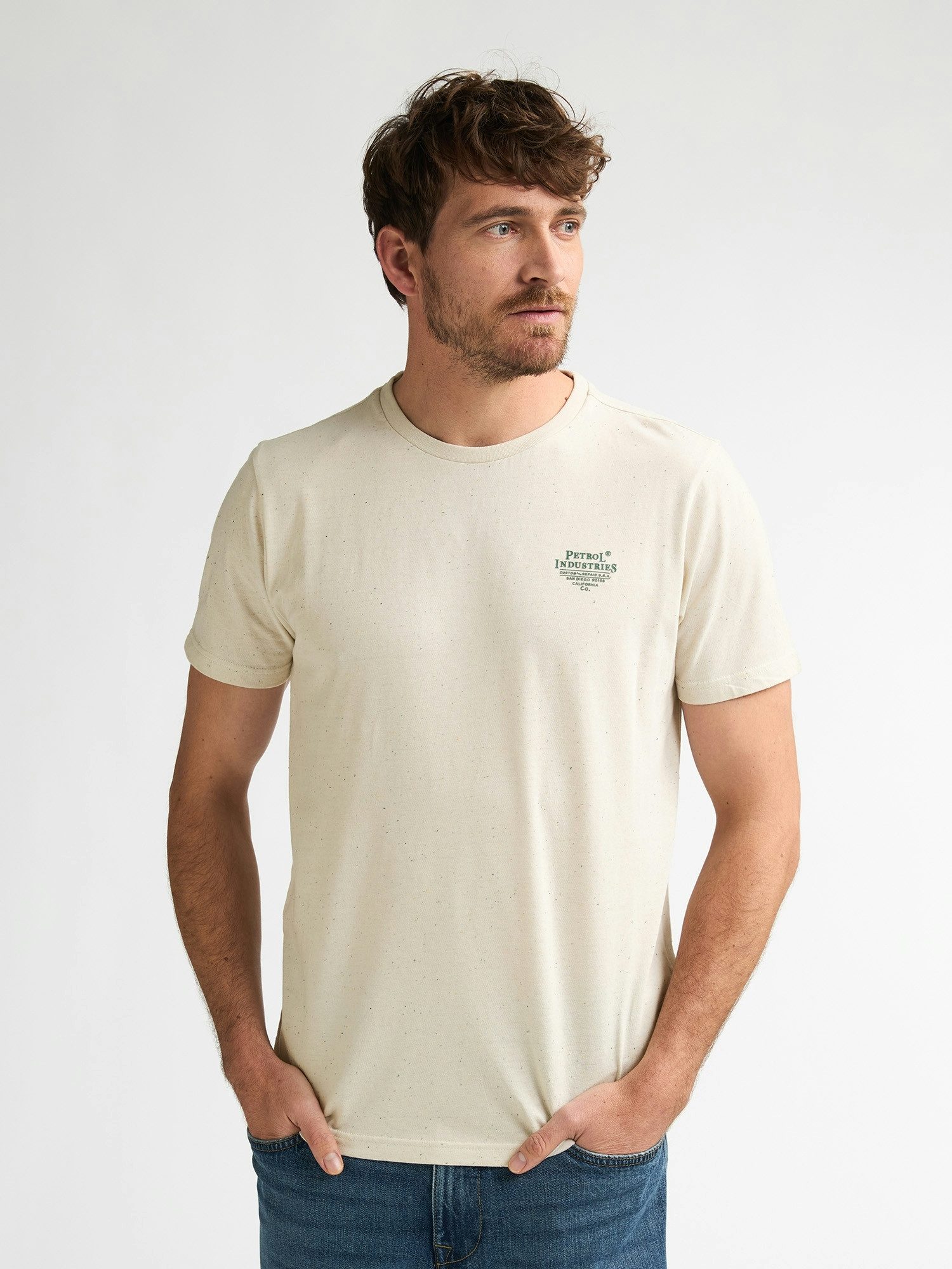 Petrol Industries T-Shirt Men T-Shirt Claic Print mit Logo Schriftzug