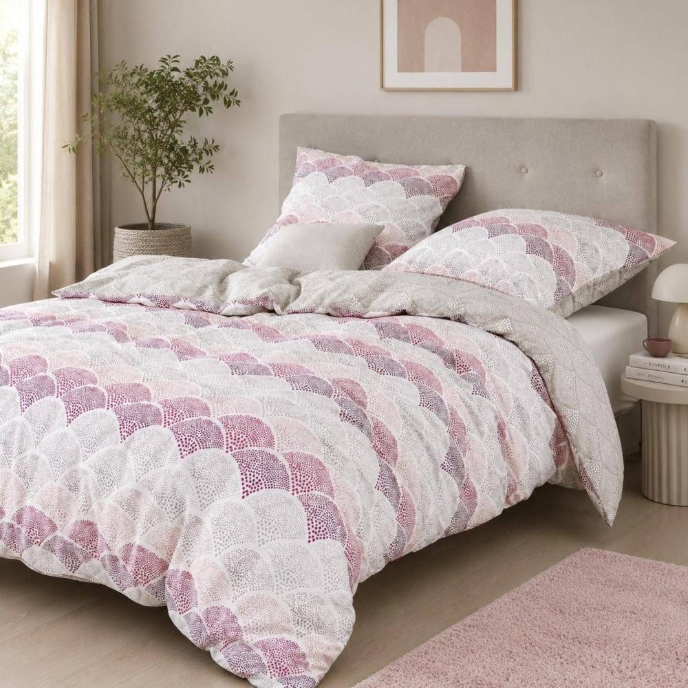 Esprit Bettwäsche Wailua in Multi von Esprit, Baumwoll-Satin, 2 teilig