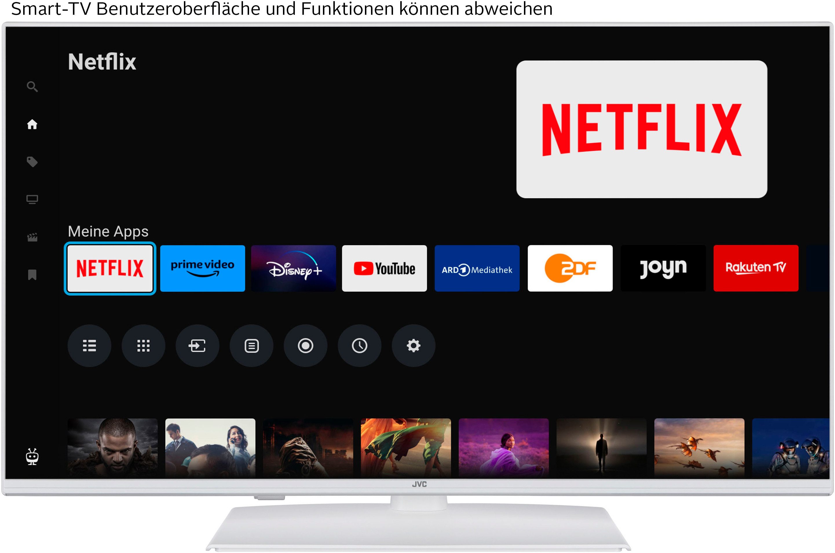 JVC LT-40VF5355W LED-Fernseher (100 cm/40 Zoll, weiß ! RABATT: 11.83%