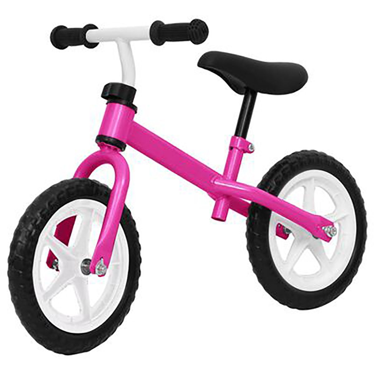 DOTMALL Kinderfahrrad Laufrad für Kinder 10 Zoll Räder Rosa