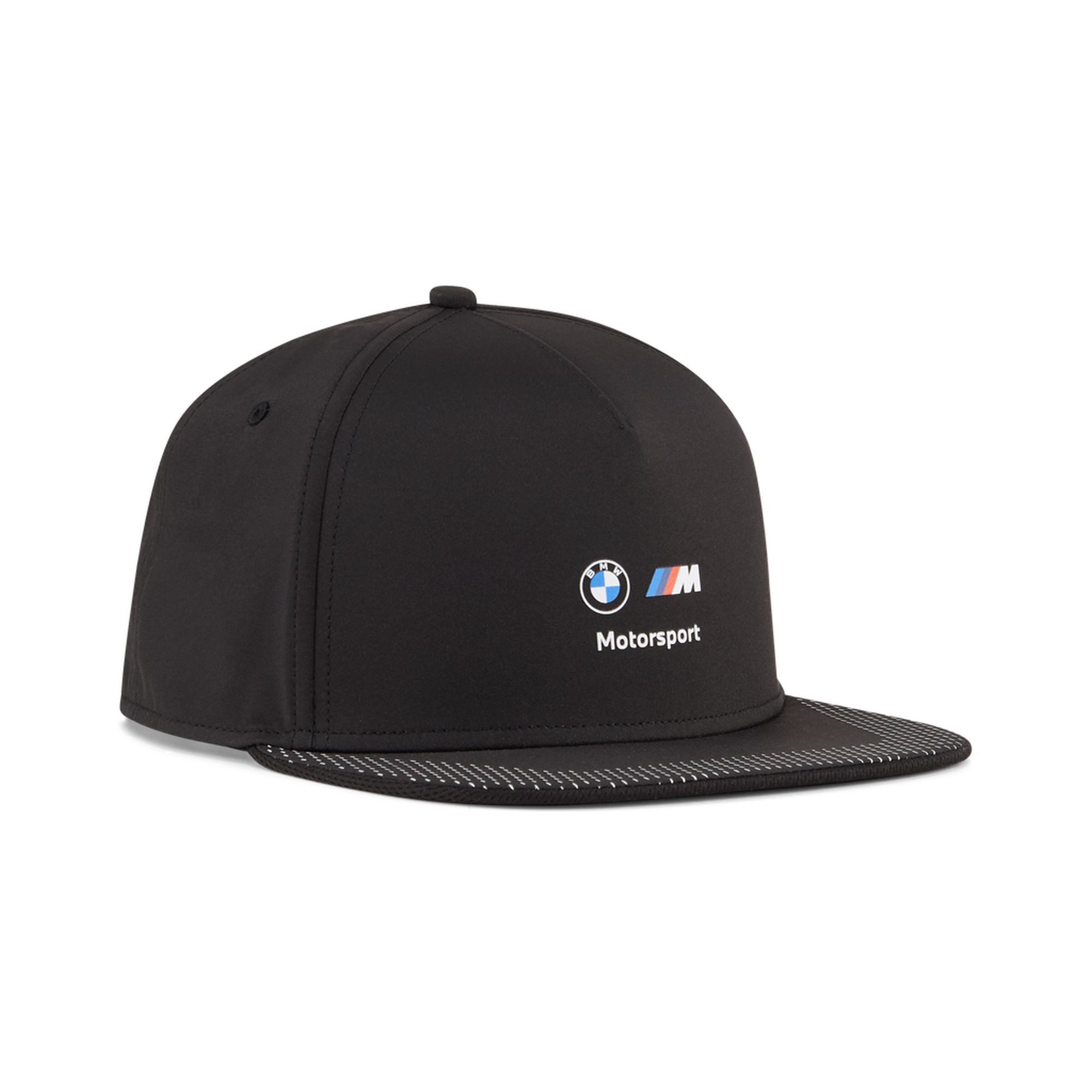 BMW Baseball Cap BMW M Motorsport "Flat Brim" Cap Puma 2026 - schwarz