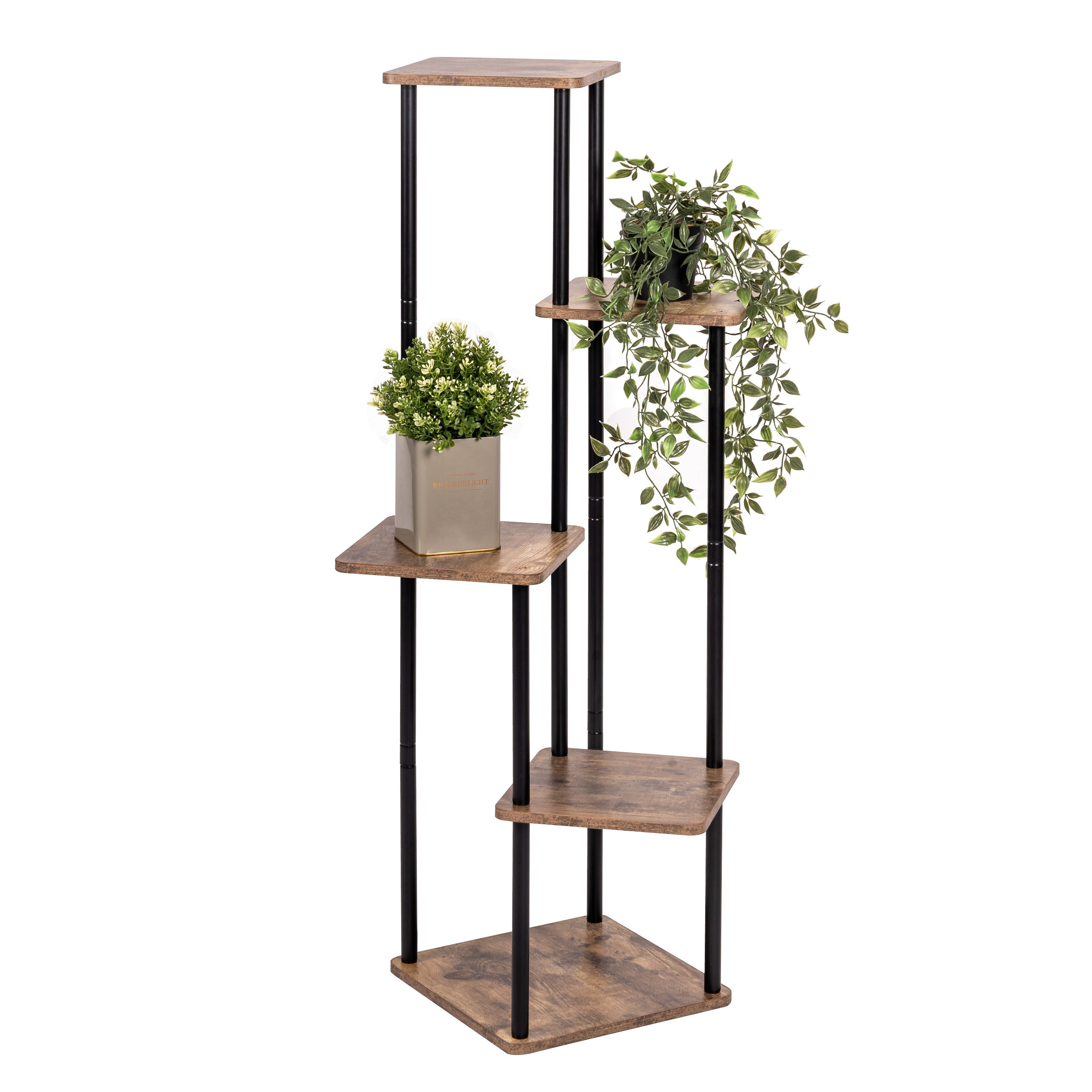 eluno Blumenständer Blumenregal aus FSC-zertifiziertem MDF-Holz günstig online kaufen
