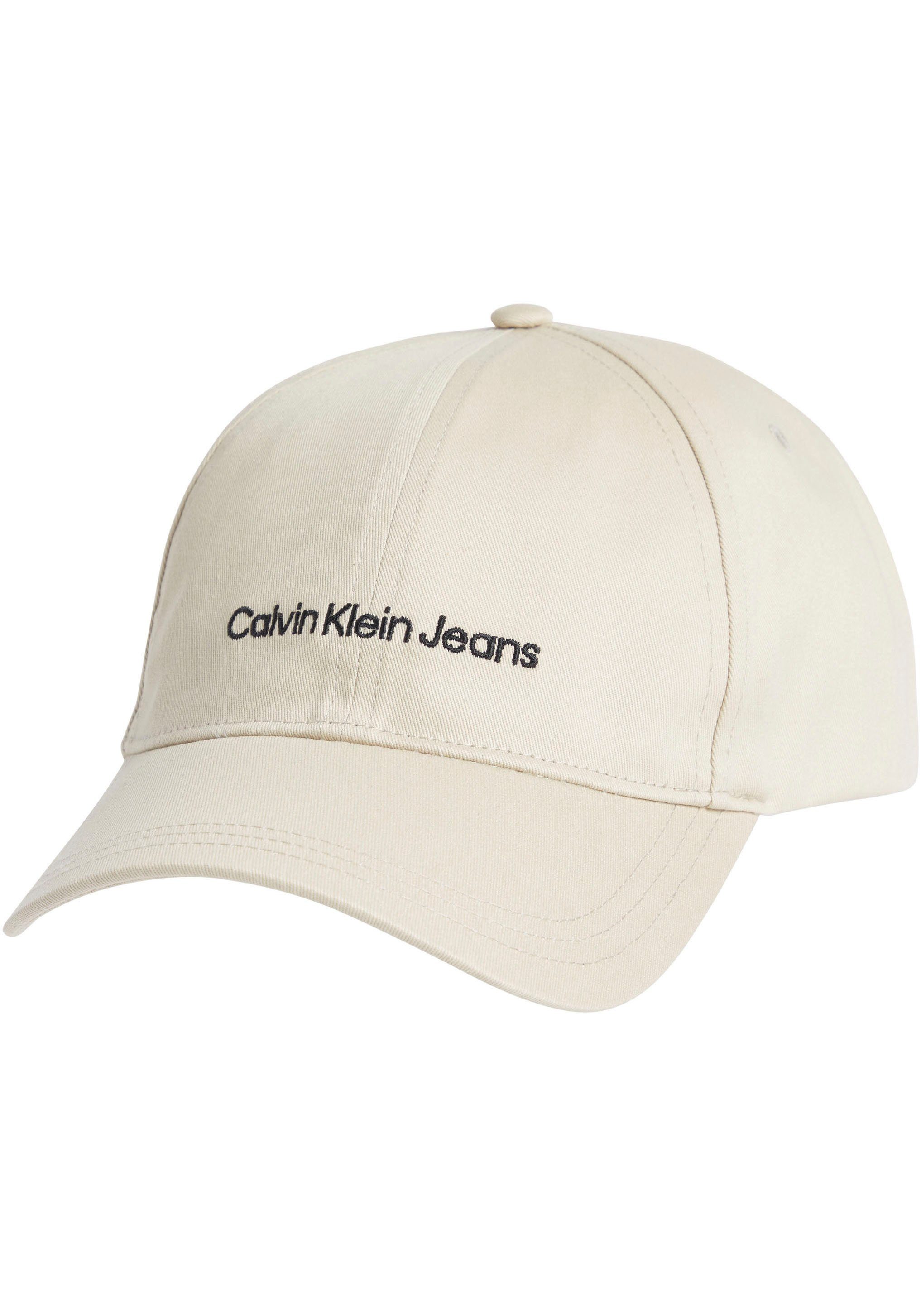 Calvin Klein Jeans Baseball Cap INSTITUTIONAL CAP beige