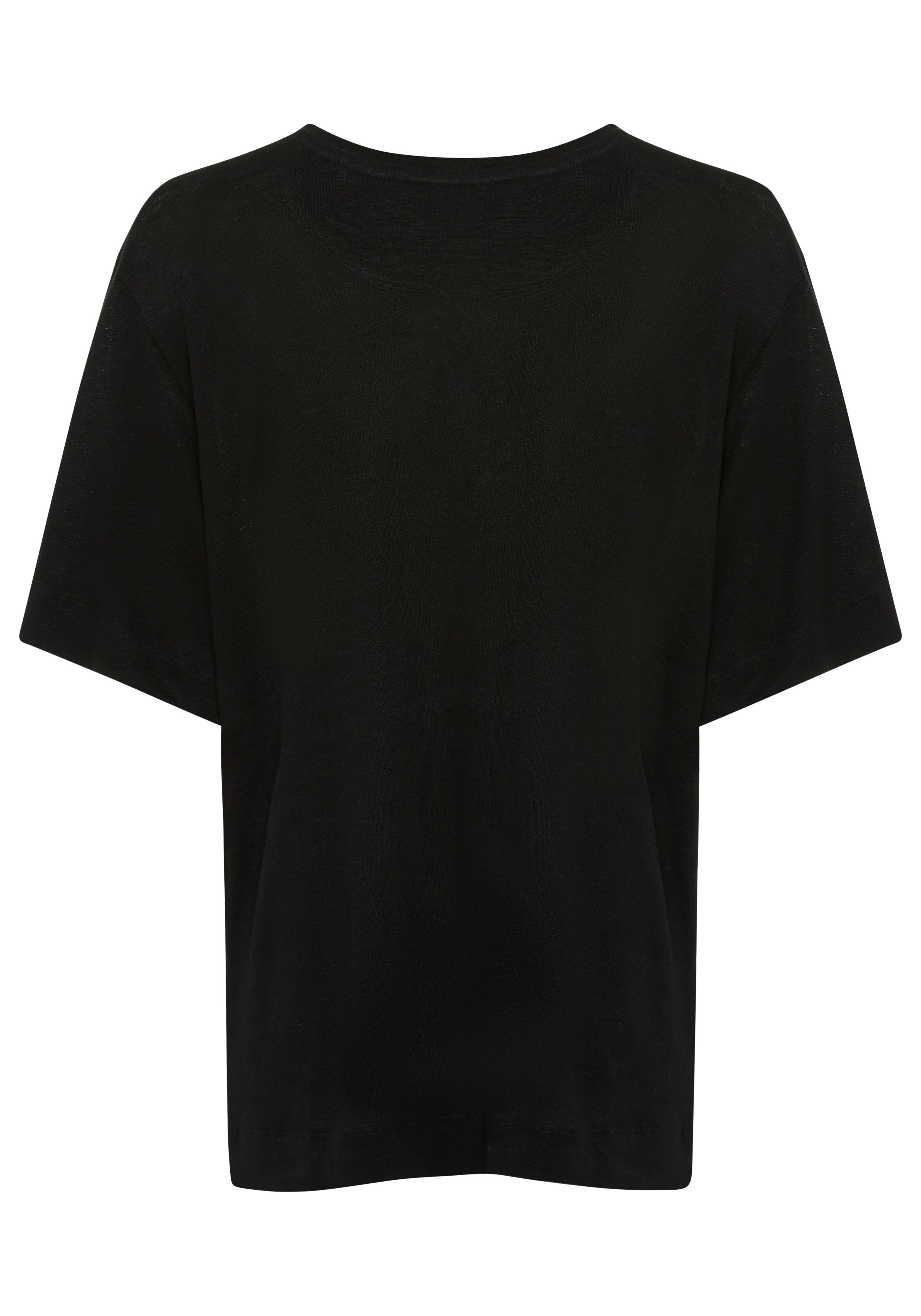 BOSS ORANGE T-Shirt Emma Premium Damenmode aus reinem Leinen, Rundhals