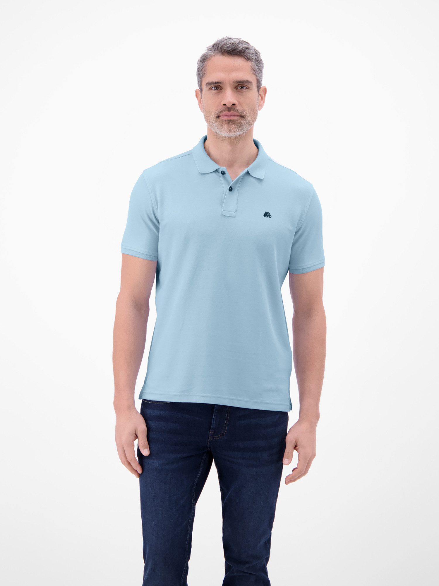 LERROS Poloshirt Poloshirt Herren COOL & DRY atmungsaktiv Piqué Trocknet schnell, angenehm kühl, pflegeleicht, kurzarm, einfarbig