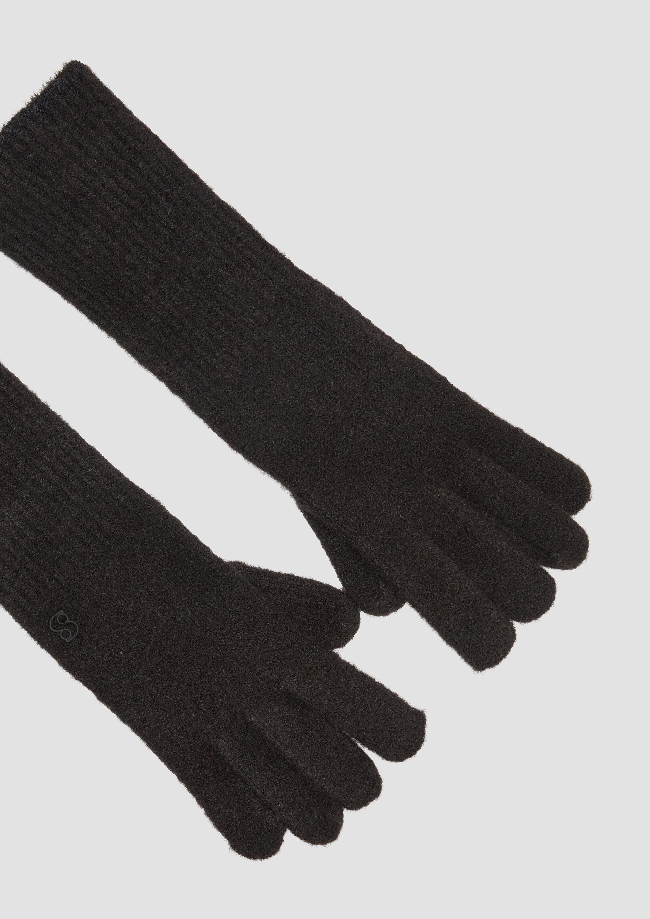 s.Oliver Strickhandschuhe Handschuhe Strickhandschuhe aus Wollmix