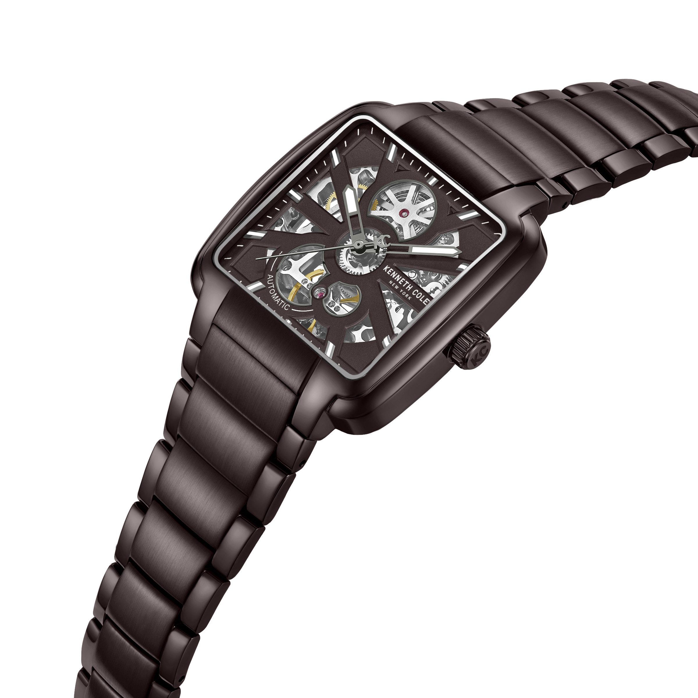 Kenneth Cole Automatikuhr Automatikuhr Herrenuhr 40 mm Automatik Herren