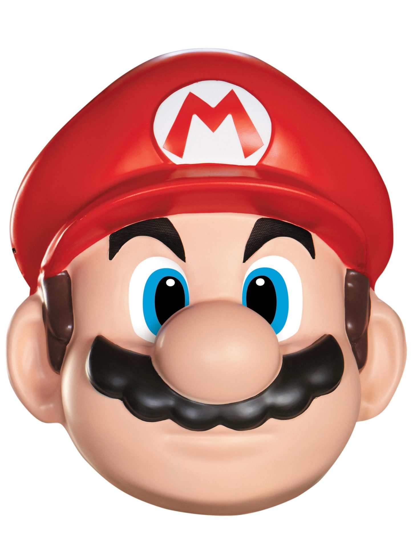 Metamorph Verkleidungsmaske Super Mario – Mario PVC Maske, Unverkennbare Gesichtsmaske des kartfahrenden Gaming-Klempners