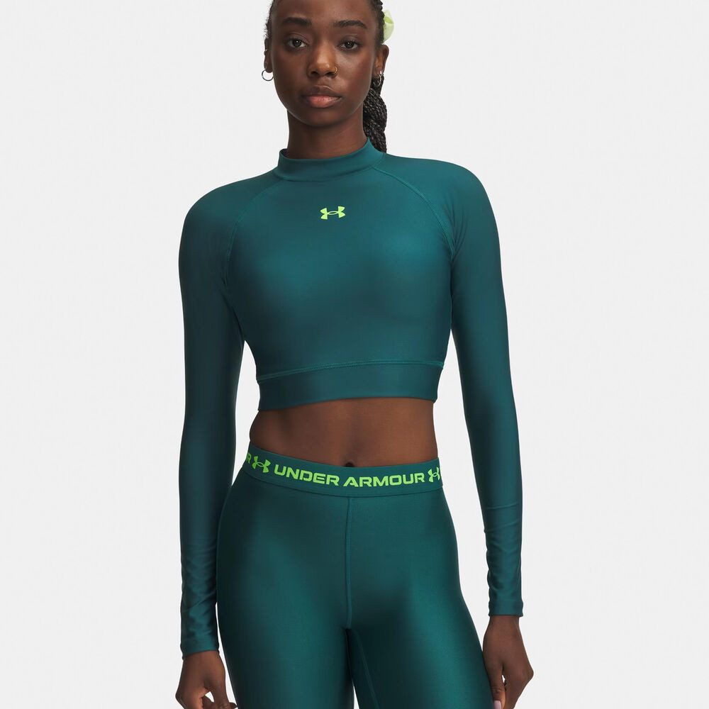 Under Armour® Longsleeve HeatGear Crop Mock