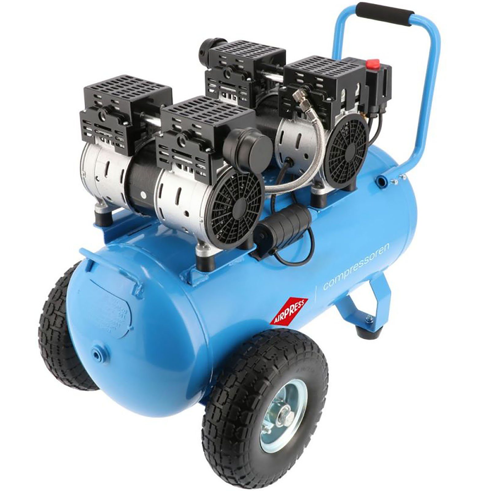 Airpress Kompressor Airpress® Flüster Kompressor 2 PS 50 Liter LMO 50-270 8bar Typ 36504, max. 8 bar, 50 l, 1 Stück