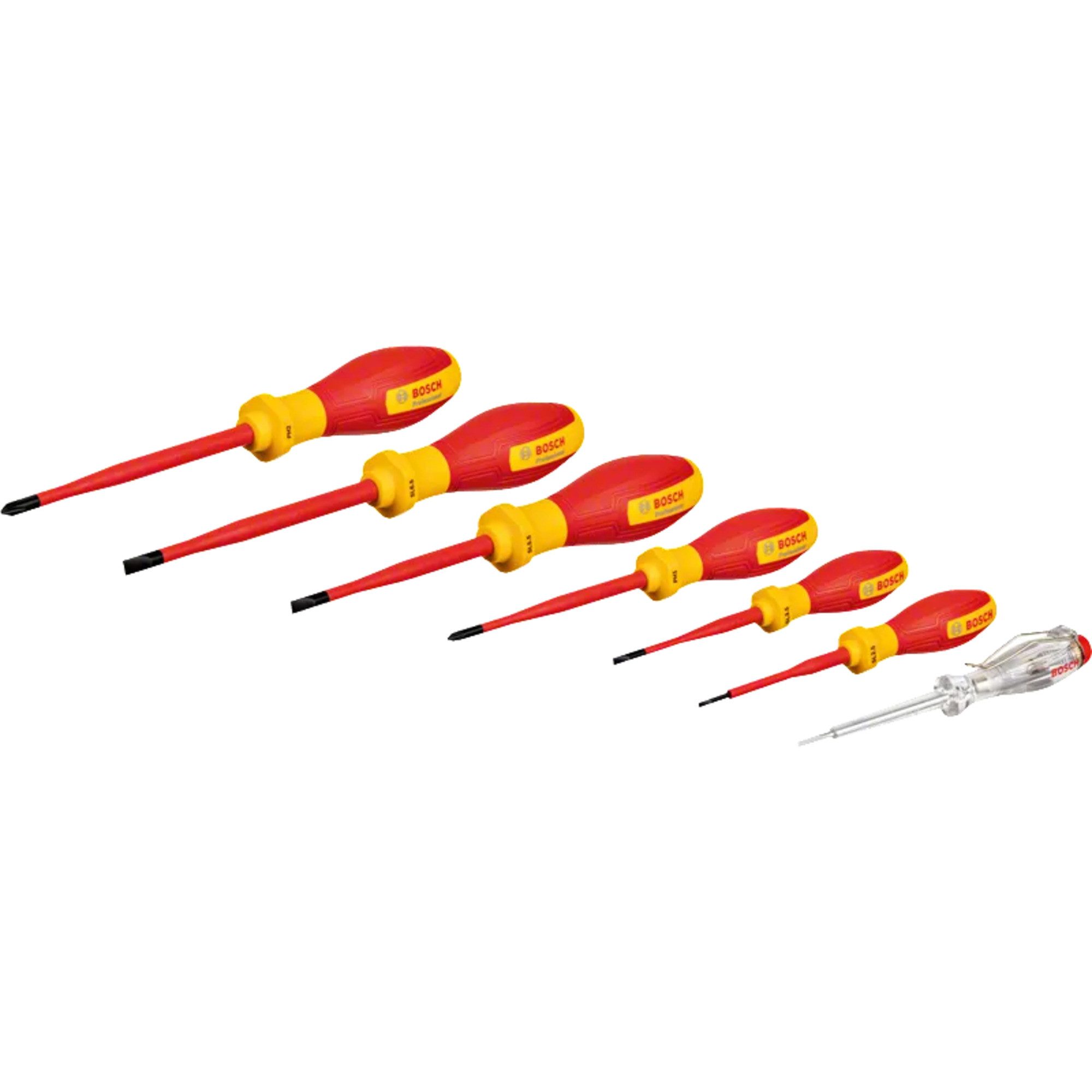 Bosch Professional Schraubendreher Bosch Professional VDE Schraubendreher-Set PH/SL