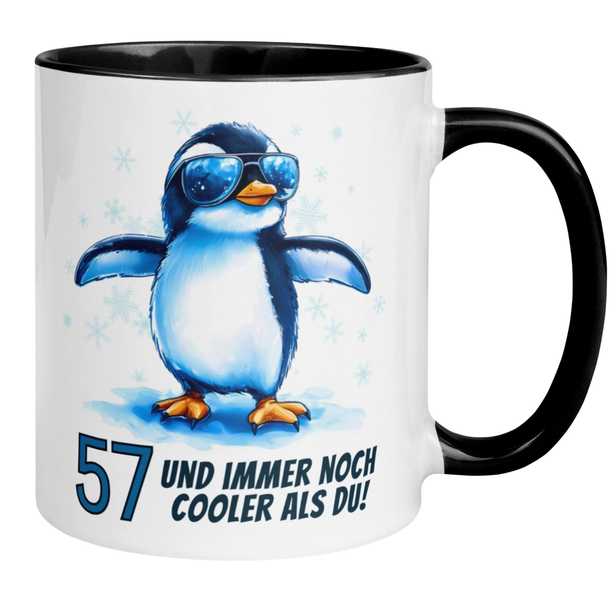 Momentals Tasse 57. Geburtstag Mann Frau – Cooler – Geburtstagsgeschenk Männer Frauen, Gratis Versand · Links-&Rechtshänder · Spülmaschinenfest
