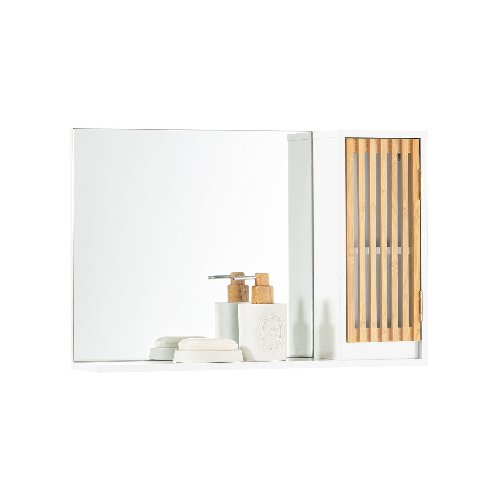 Spiegelschrank Spiegel Wandschrank Badezimmerspiegelschrank SoBuy BZR128 Badspiegel Wandspiegel Badschrank