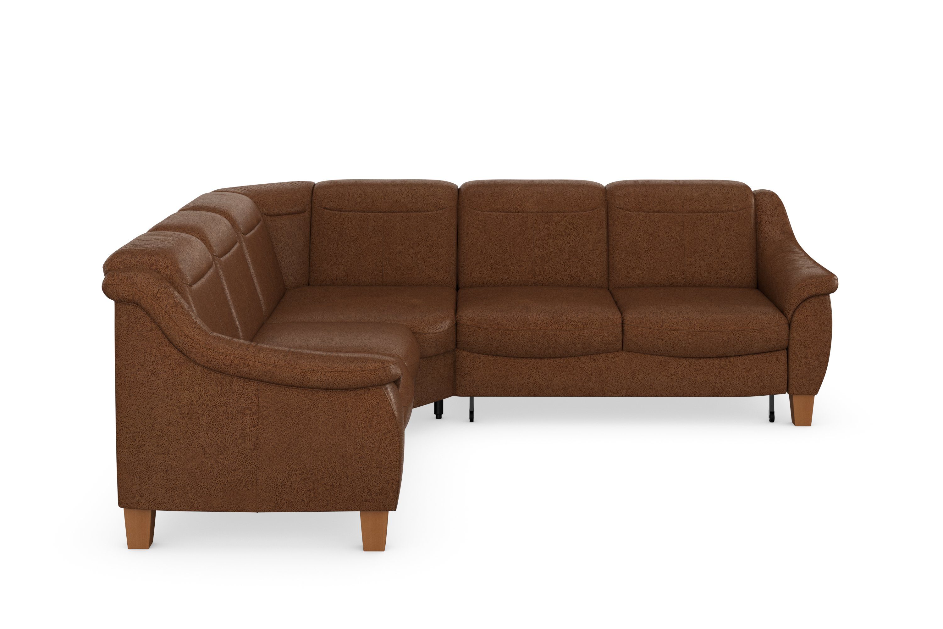Home affaire Ecksofa Caldera L-Form, Federkern, günstig online kaufen