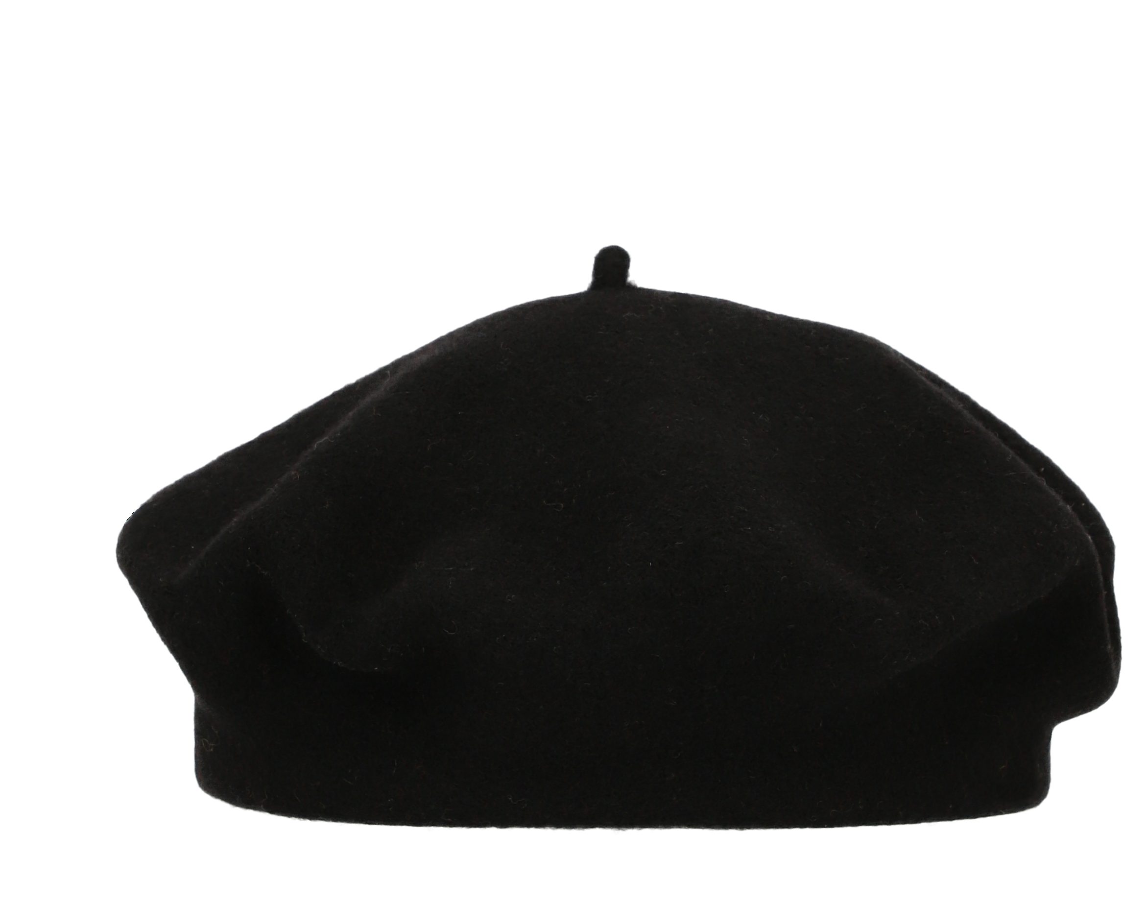 halsüberkopf Accessoires Baskenmütze Filzbaske aus reinem Wollfilz günstig online kaufen