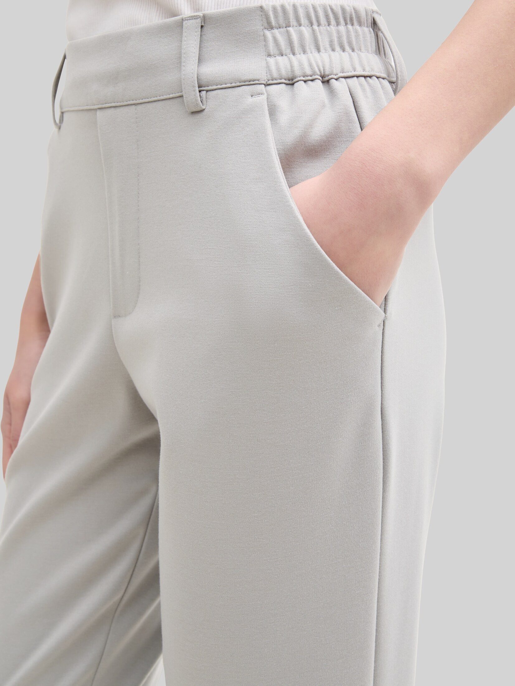 TOM TAILOR Denim Sweathose Hosen & Chino Relaxed Fit Hose mit elastischem Bund – Bild 5 von 5