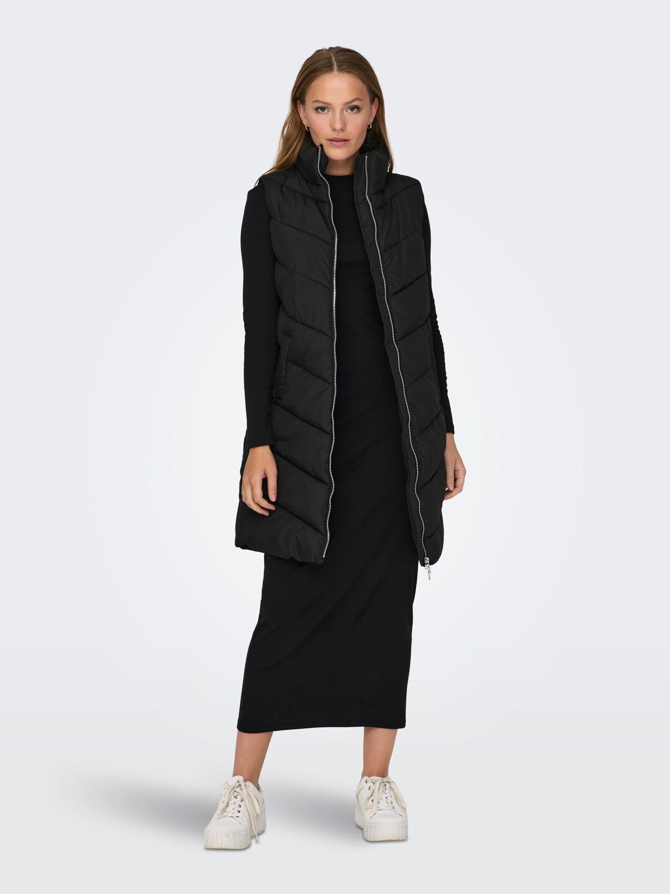 JDY Steppweste Finno (1-tlg) Plain/ohne Details